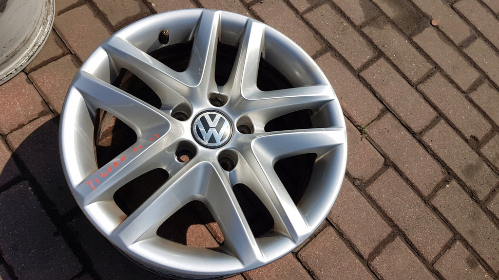 1x Alufelge 17 Zoll 6.5" 5x112 VW Tiguan Rim Wheel