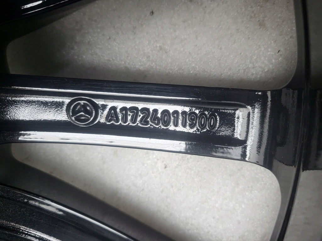 1x Alufelge 18 Zoll 9.0" 5x112 43ET A1724011900 Mercedes-Benz Slc R172 Rim Wheel FEL2093021209yw