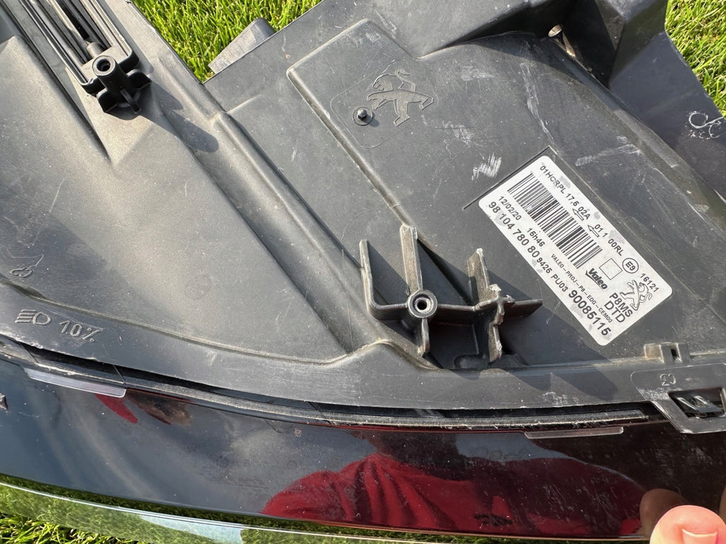 Frontscheinwerfer Peugeot II 9810478180 Rechts Scheinwerfer Headlight SCH1038107704wn