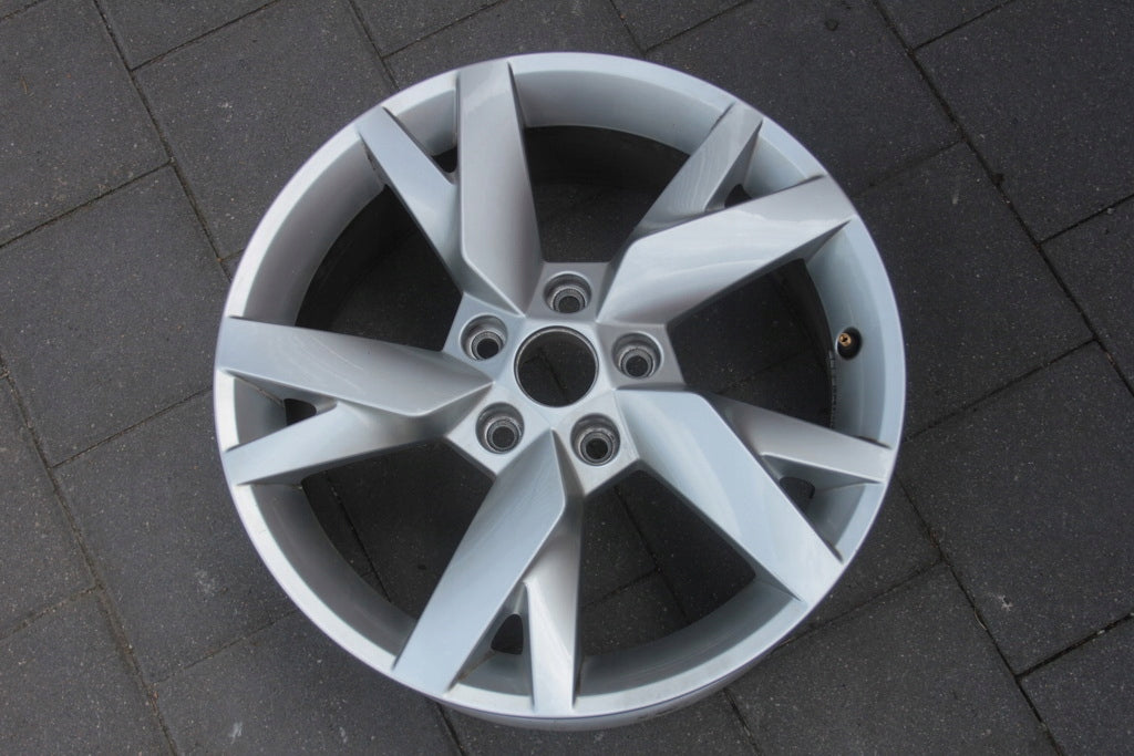 1x Alufelge 17 Zoll 6.5" 5x112 46ET 5E3601025 Skoda Octavia Iv Rim Wheel FEL2849408645gv