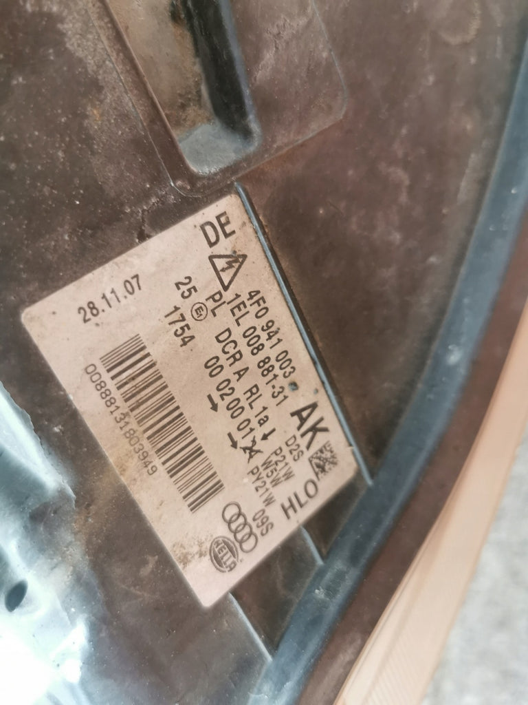 Frontscheinwerfer Audi 4F0941004AK Xenon Rechts Scheinwerfer Headlight
