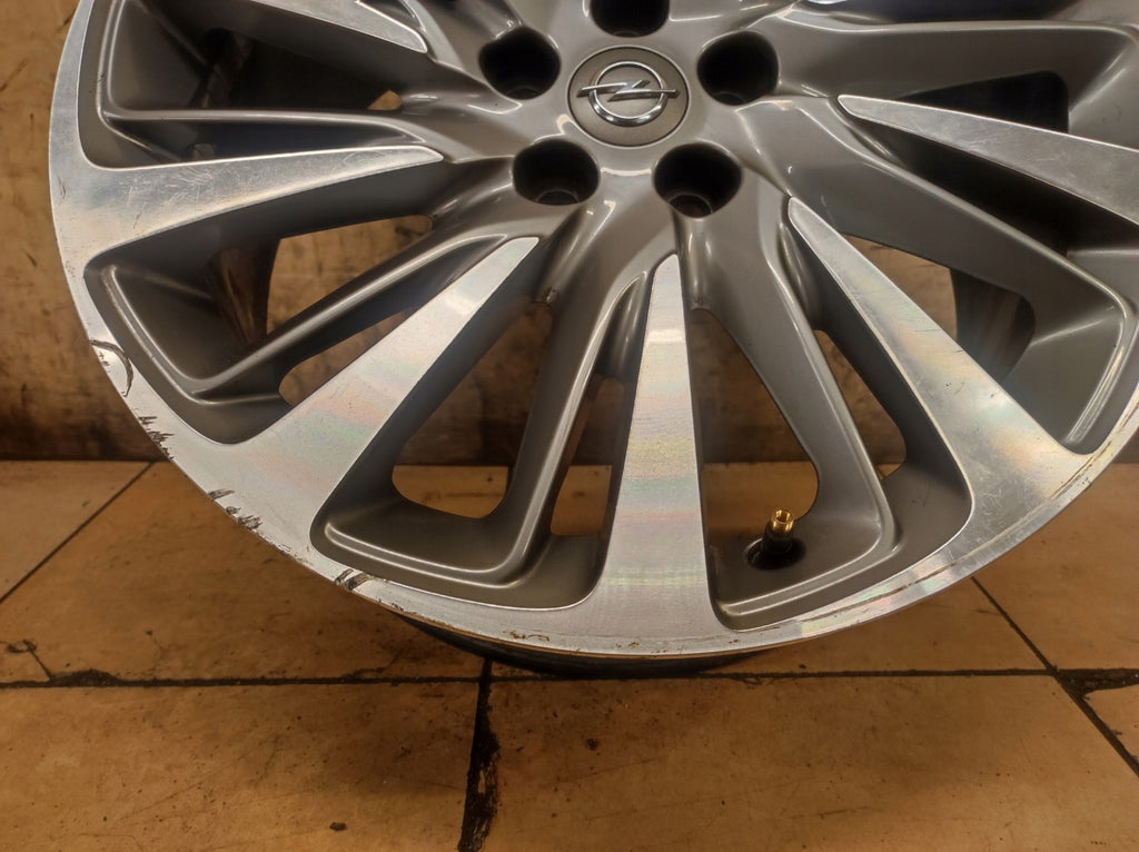 1x Alufelge 18 Zoll 7.5" 5x105 44ET Glanz Grau 13409655 Mg 5 Astra K Rim Wheel FEL5022189606fn