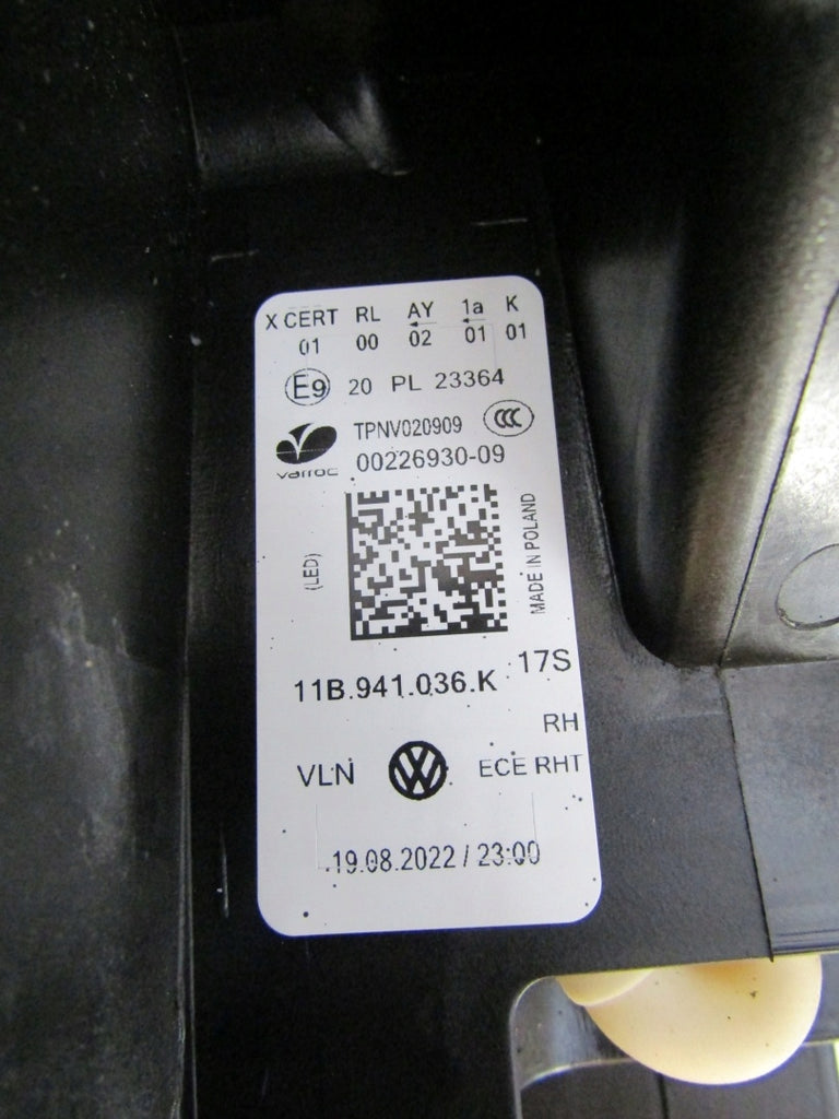 Frontscheinwerfer VW Id.5 Id.4 11B941036K LED Rechts Scheinwerfer Headlight SCH4836963310hh