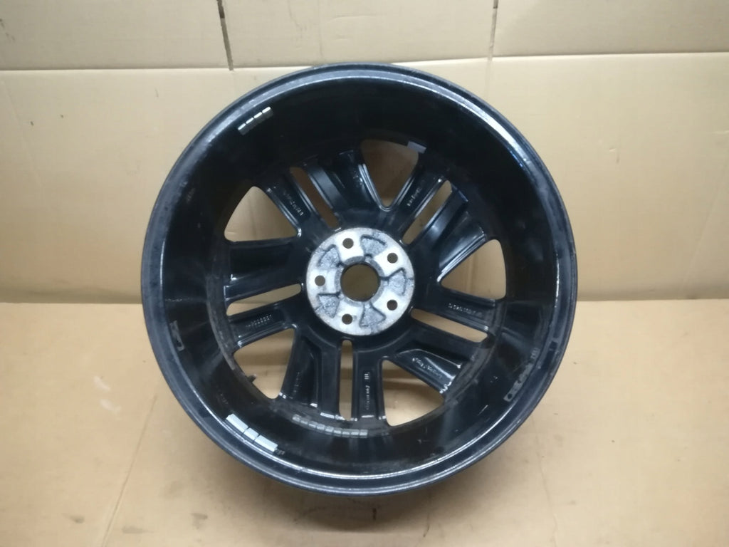 1x Alufelge 18 Zoll 7.0" 5x112 43ET Glanz Schwarz 5FJ601025 Seat Tarraco