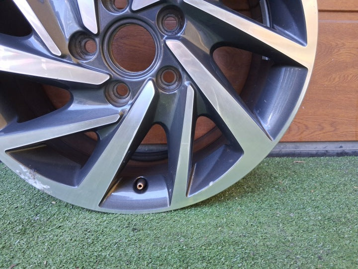 1x Alufelge 16 Zoll 6.5" 5x112 48ET Glanz Graphit 5TA601025L Mg Touran Golf I FEL3616298711hq