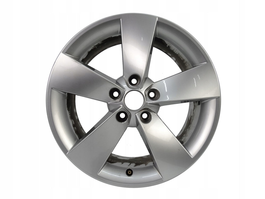 1x Alufelge 17 Zoll 7.0" 5x112 45ET Glanz Silber 57A601025F Skoda Karoq