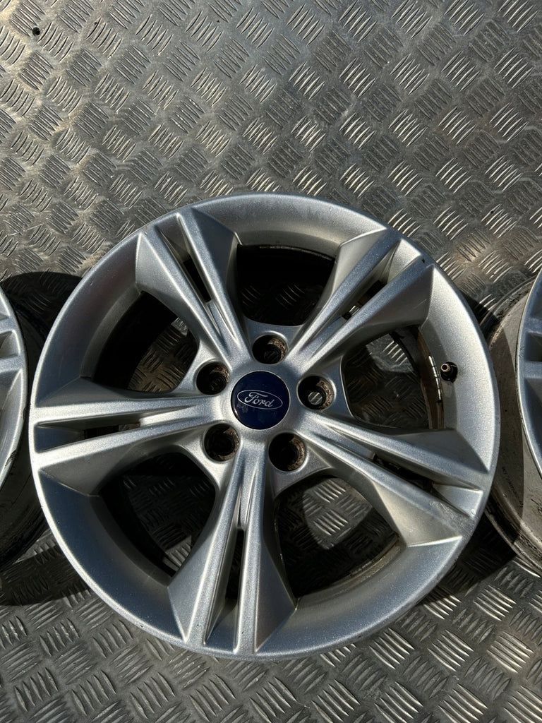 3x Alufelge 16 Zoll 7.0" 5x108 50ET Glanz Silber CM5C-1007-DA Ford Focus C Max FEL1107823484fv