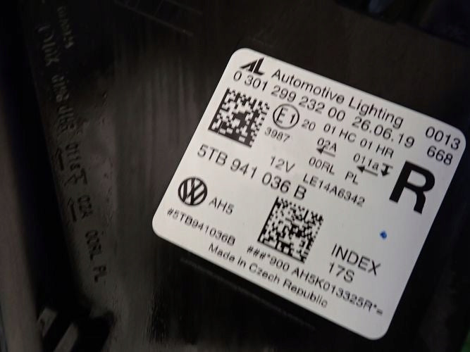 Frontscheinwerfer VW Touran 5TB941036B Full LED Rechts Scheinwerfer Headlight