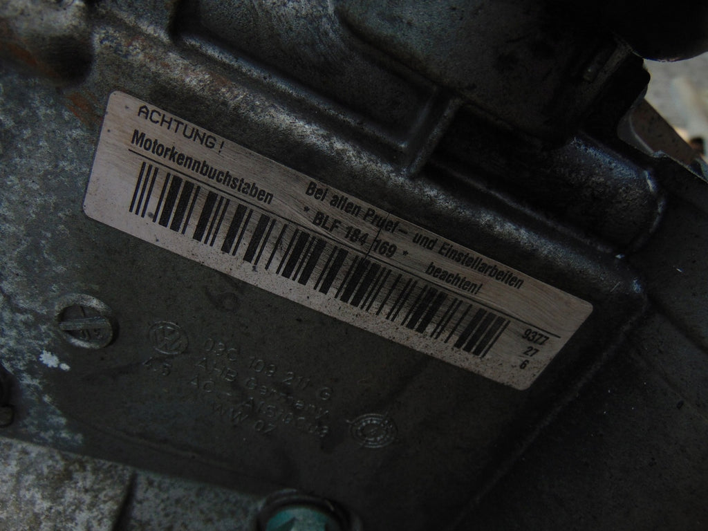 Motor VW Golf V Plus BLF 1.6 FSI 115PS 85kW 78TKm Benzin Engine Komplett