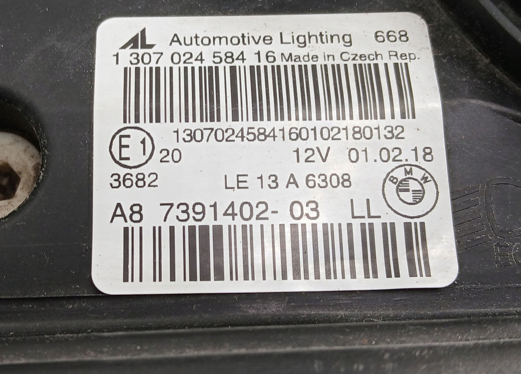 Frontscheinwerfer BMW 2 Active Tourer F45 7391402-03 LED Rechts Headlight