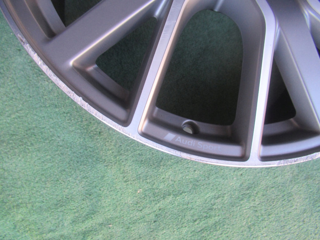 1x Alufelge 20 Zoll 8.5" 5x112 43ET Glanz Graphit 4K0601025AB Audi A6 C8 B9 Mg FEL7907996472be