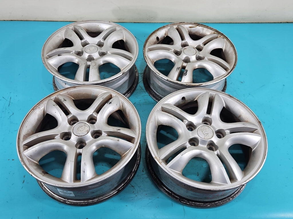 4x Alufelge 16 Zoll 6.5" 5x114.3 Kia Sportage Ii Rim Wheel FEL4158272498yp
