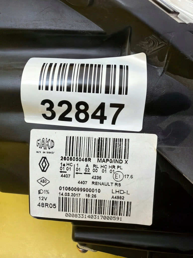 Frontscheinwerfer Renault Clio I 260605046R LED Links Scheinwerfer Headlight SCH6828215280tj