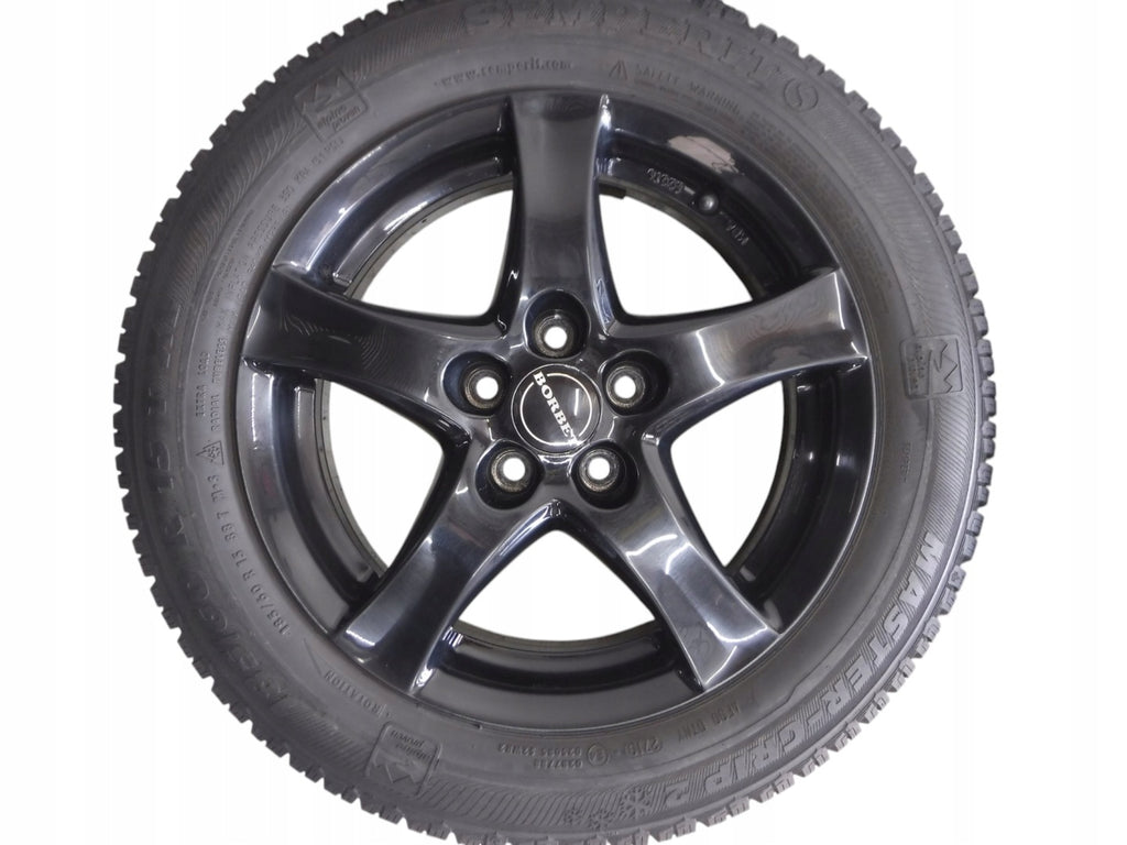 4x Alufelge 15 Zoll 6.0" 5x100 38ET Glanz Schwarz KBA50076 Audi I Rim Wheel FEL6421858356tl