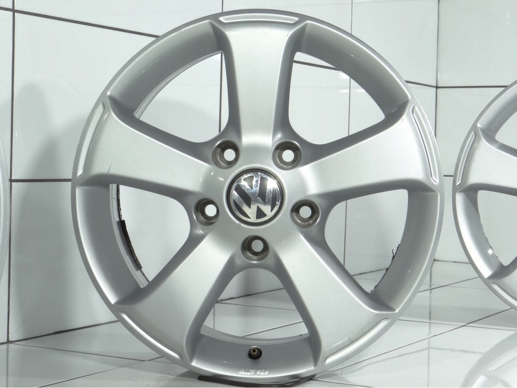 4x Alufelge 17 Zoll 7.5" 5x130 50ET Glanz Silber 7P0071497 VW Touareg Rim Wheel FEL4148173316pi