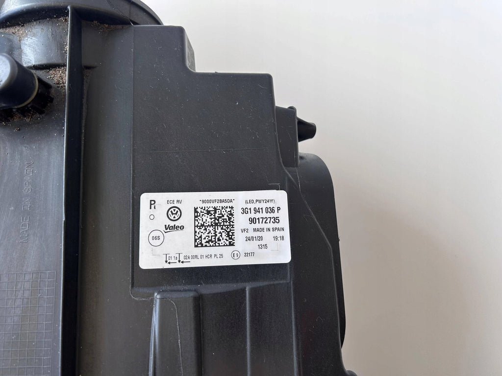 Frontscheinwerfer VW Passat B8 3G1941036P Rechts Scheinwerfer Headlight