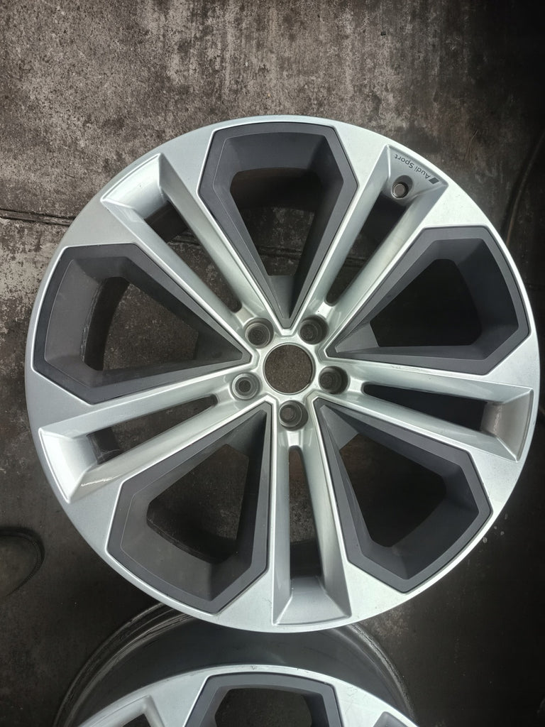 1x Alufelge 21 Zoll 8.5" 5x112 34ET Glanz Silber 80A601025AS Audi Rim Wheel FEL1746705017jl