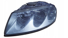 Laden Sie das Bild in den Galerie-Viewer, Frontscheinwerfer VW Touareg 7L6941015BK Links Scheinwerfer Headlight