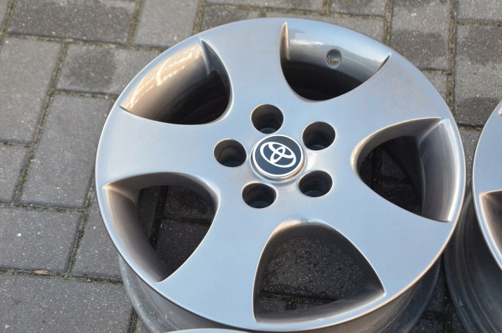 4x Alufelge 16 Zoll 6.5" 5x114.3 40ET Nissan I Z Avensis Verso Rim Wheel FEL5936606702mw