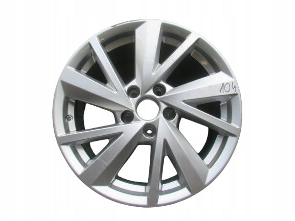 1x Alufelge 17 Zoll 7.0" 5x112 45ET Glanz Silber 81A601025C Audi Q2 Rim Wheel FEL5609399764gb