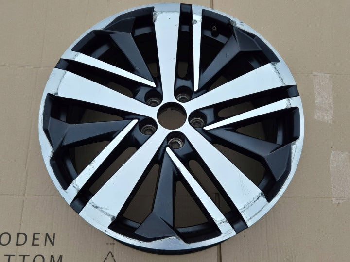 1x Alufelge 19 Zoll 7.5" 5x112 42ET Matt Grau 9820411177 Peugeot Ii Rim Wheel FEL4576428419fp
