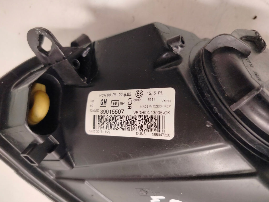 Frontscheinwerfer Opel Adam 39015507 LED Rechts Scheinwerfer Headlight