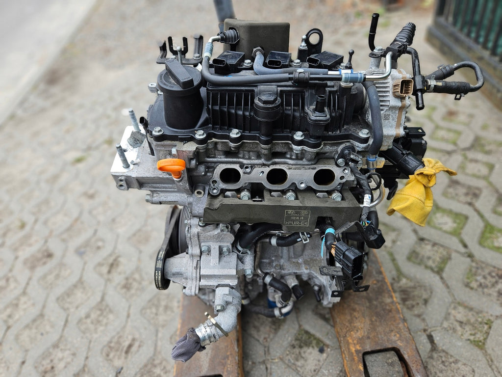 Motor Kia Stonic G3LF 1.0 GDI 120PS 88kW 20TKm 2023 Benzin Engine Unkomplett