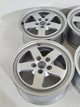 Load image into Gallery viewer, 4x Alufelge 16 Zoll 7.0&quot; 5x112 35ET Glanz Silber 8W0601025 Audi Rim Wheel