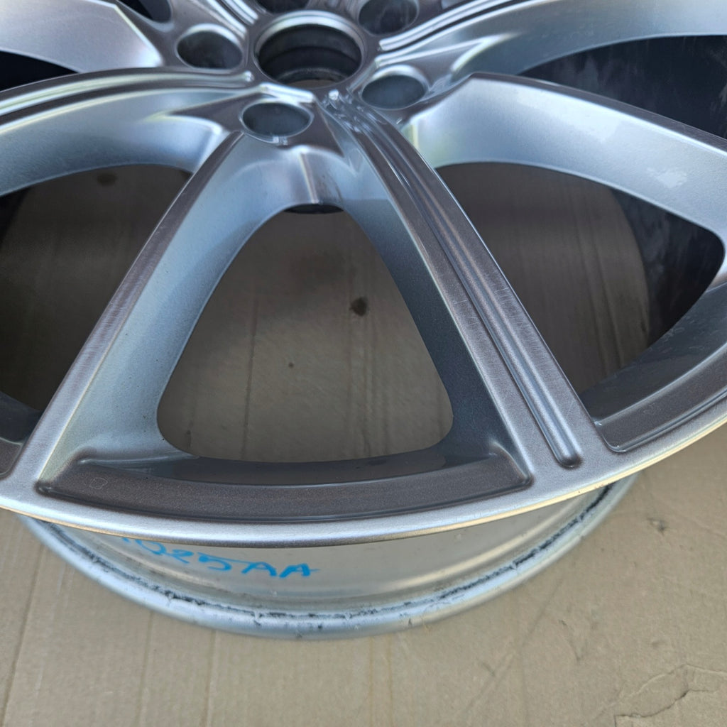 1x Alufelge 21 Zoll 8.5" 5x112 19ET Glanz Silber 4K0601025AA Audi Rim Wheel FEL7665801136pr
