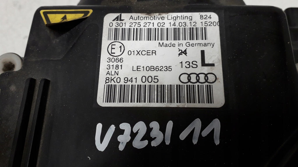 Frontscheinwerfer Audi A4 B8 8K0941005 Xenon Links Scheinwerfer Headlight