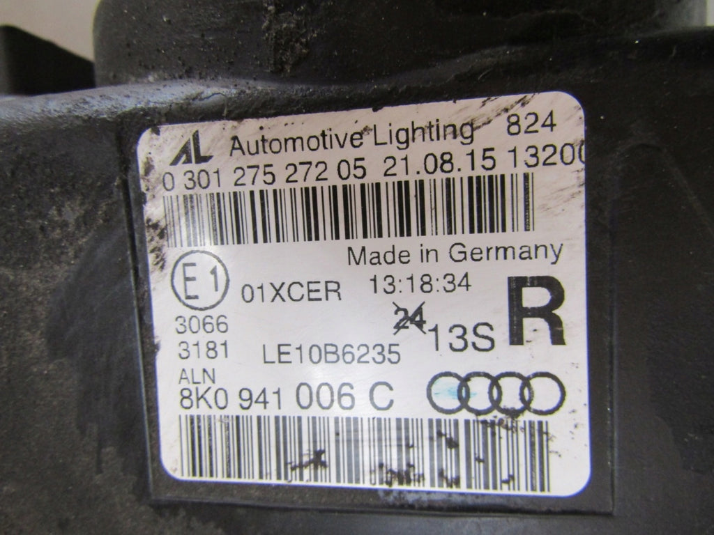 Frontscheinwerfer Audi A4 B8 8K0941006C Xenon Rechts Scheinwerfer Headlight