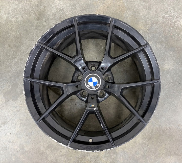 1x Alufelge 19 Zoll 8.5" 5x120 BMW 1 Rim Wheel FEL4796032069nw