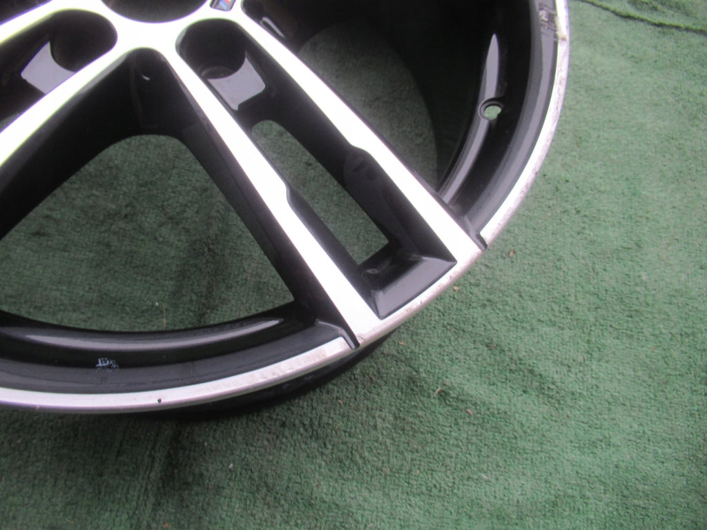 1x Alufelge 18 Zoll 7.5" 5x120 45ET Glanz Schwarz 8009701 BMW 2 F22 1 F21 F20 FEL9759741838sy