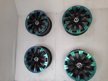 Load image into Gallery viewer, 1x Alufelge 16 Zoll 8.0" 5x112 46ET Glanz Schwarz A2124015802 Mercedes-Benz FEL3208859832ij