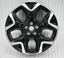 Laden Sie das Bild in den Galerie-Viewer, 1x Alufelge 19 Zoll 7.0&quot; 5x108 38ET Glanz Schwarz 9839910080 Peugeot 3008