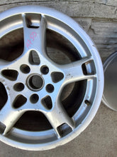 Load image into Gallery viewer, 1x Alufelge 19 Zoll 11.0" 5x130 51ET Glanz Silber 99736216200 Porsche 911 997 FEL2689545243ty