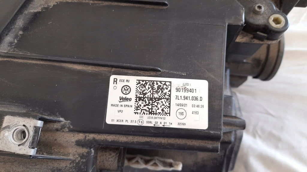 Frontscheinwerfer VW Multivan 7L1941036D Rechts Scheinwerfer Headlight SCH7021340634pa