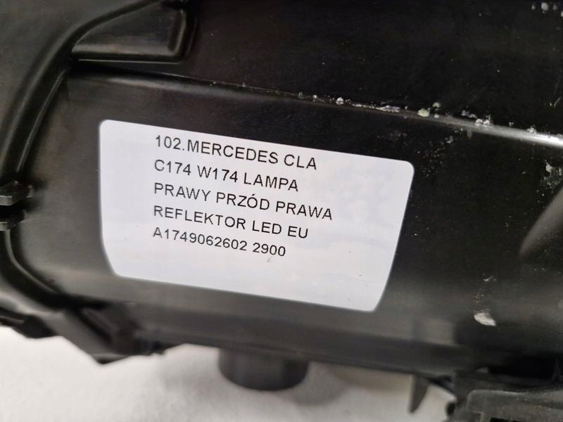 Frontscheinwerfer Mercedes-Benz Cla A1749062602 LED Rechts Headlight SCH7119027422ho