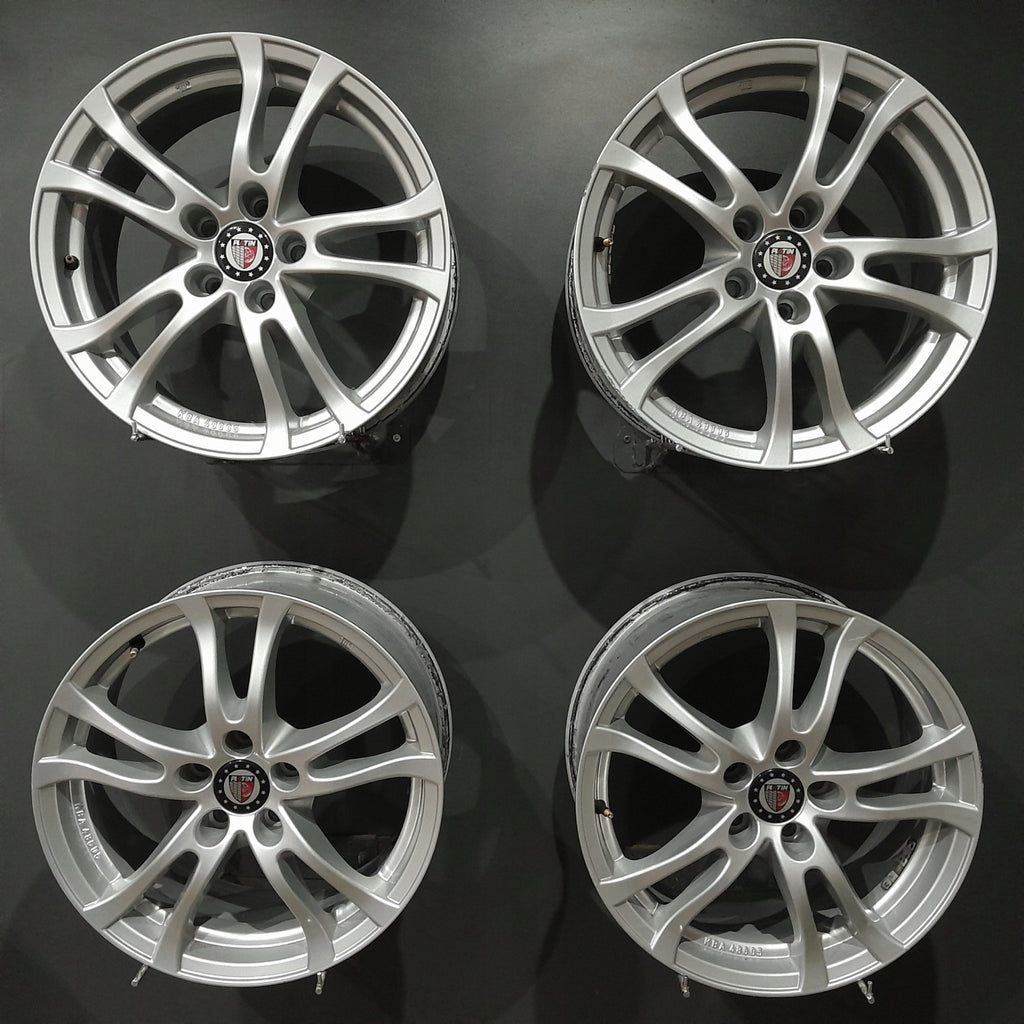 4x Alufelge 17 Zoll 7.5" 5x112 42ET Glanz Silber KBA48605 VW Passat B8 Rim Wheel FEL4037377136cj