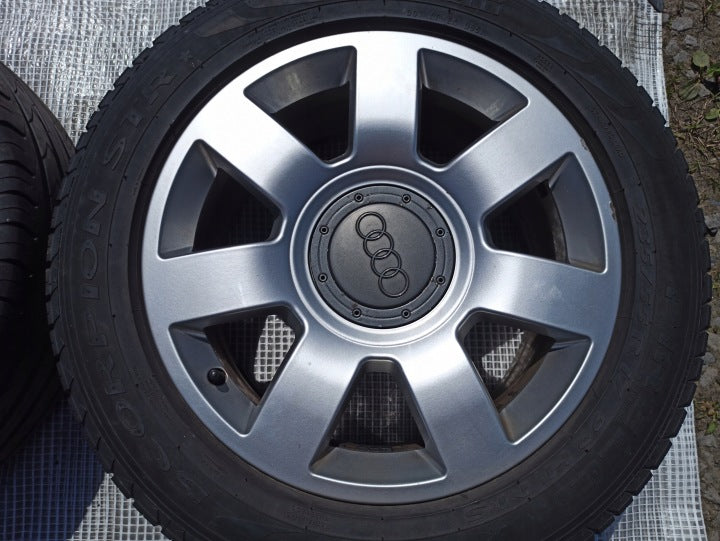 4x Alufelge 17 Zoll 8.0" 5x112 43ET 4E0601025S Audi A8 Rim Wheel FEL4066225141ap