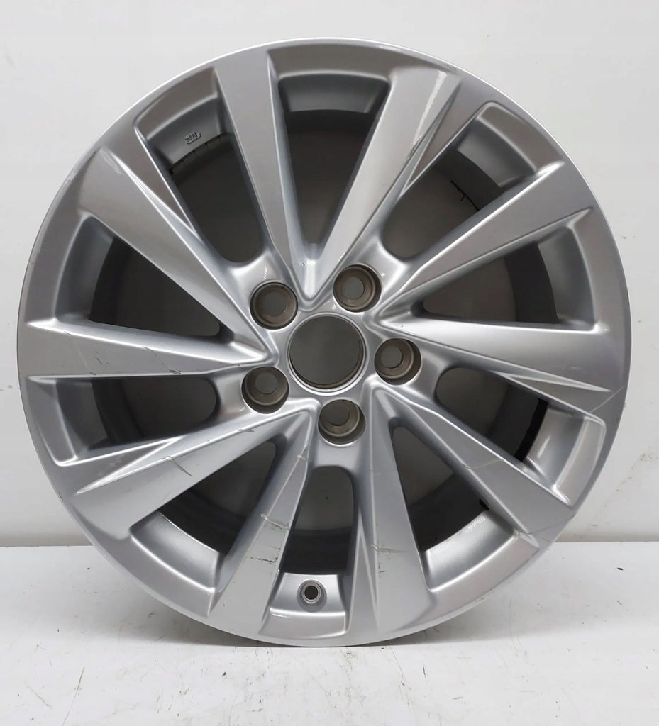 1x Alufelge 17 Zoll 7.5" 5x114.3 45ET Glanz Toyota Corolla Rim Wheel FEL8991033599md