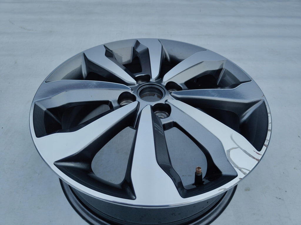 1x Alufelge 16 Zoll 6.0" 4x100 49ET Glanz Graphit 52910H8270 Kia Stonic Mg FEL4609461448uy