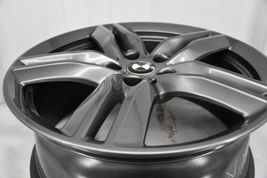 4x Alufelge 18 Zoll 7.5" 5x112 51ET Glanz Silber 7850456 BMW F48 Mg Rim Wheel FEL8123894480mi