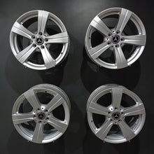 Laden Sie das Bild in den Galerie-Viewer, 4x Alufelge 17 Zoll 7.0" 5x112 44 5ET Silber Mercedes-Benz W206 Rim Wheel FEL5544292051jx