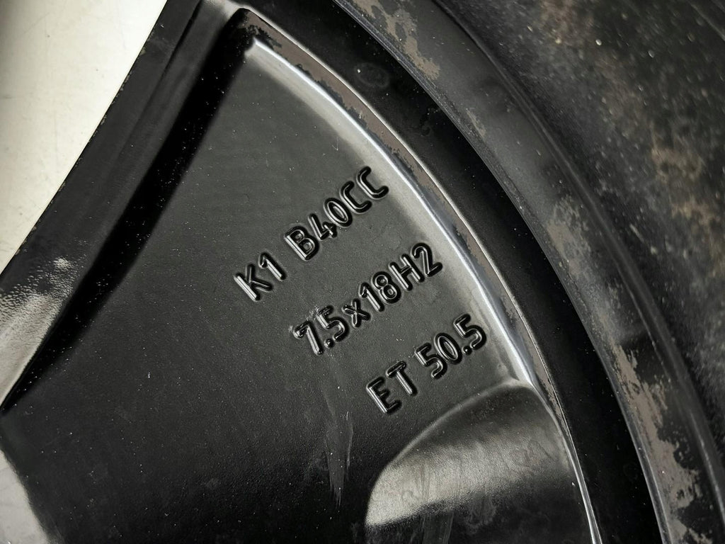 1x Alufelge 18 Zoll 7.5" 5x108 50 5ET 31680403 Volvo Xc40 Rim Wheel FEL7152871797ua