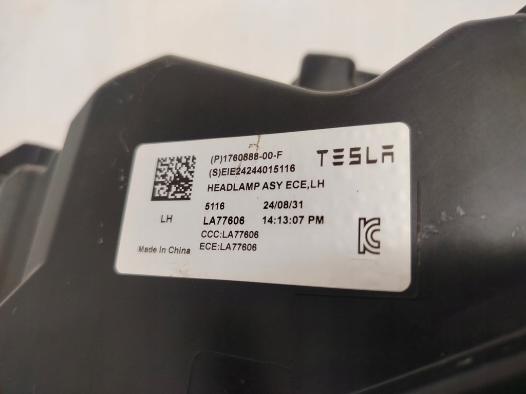 Frontscheinwerfer Tesla Model 3 1760888-00-F Full LED Links Headlight SCH2788968481to