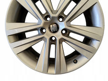 Load image into Gallery viewer, 1x Alufelge 17 Zoll 7.0" 5x112 42ET Glanz Silber Seat Leon Rim Wheel FEL3448883509ux
