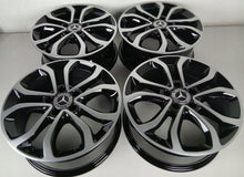 Laden Sie das Bild in den Galerie-Viewer, 4x Alufelge 17 Zoll 7.0" 5x112 48 5ET A2054010200 Mercedes-Benz W205 Rim Wheel FEL1189365130dj