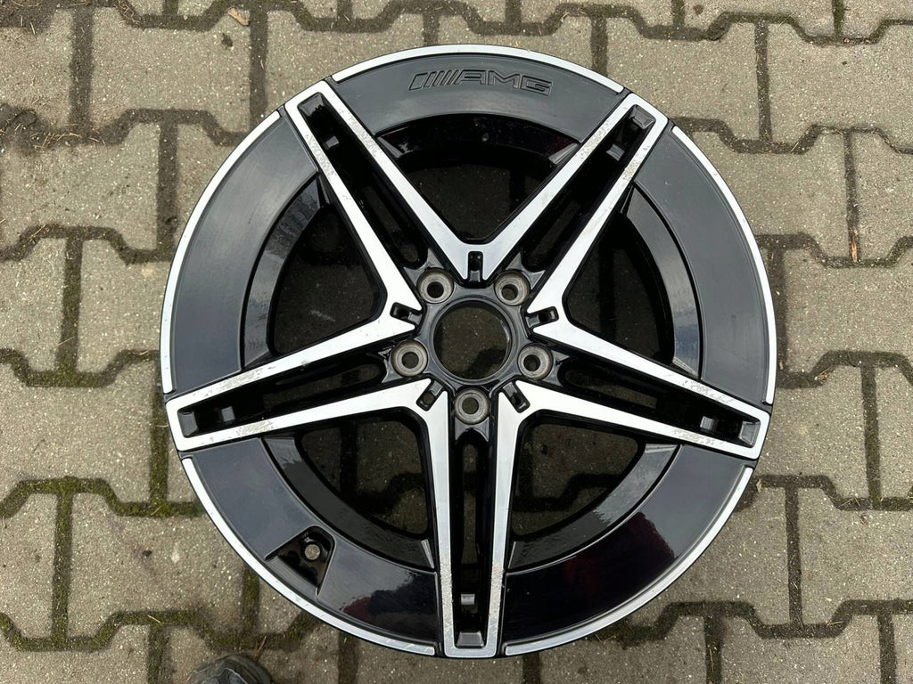 1x Alufelge 18 Zoll A2064017600 Mercedes-Benz W206 Rim Wheel FEL2697768323ns