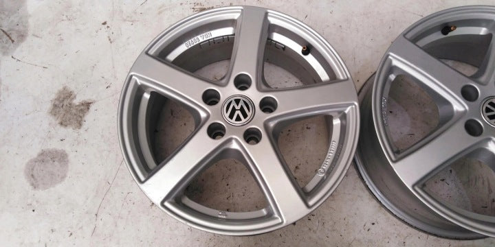 4x Alufelge 16 Zoll 6.5" 5x112 33ET KBA50920 VW Touran Rim Wheel FEL7221446379gq